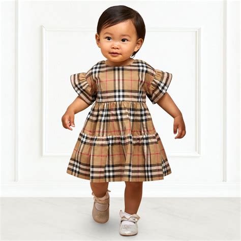 burberry kids dresses sale|burberry outfit baby girl.